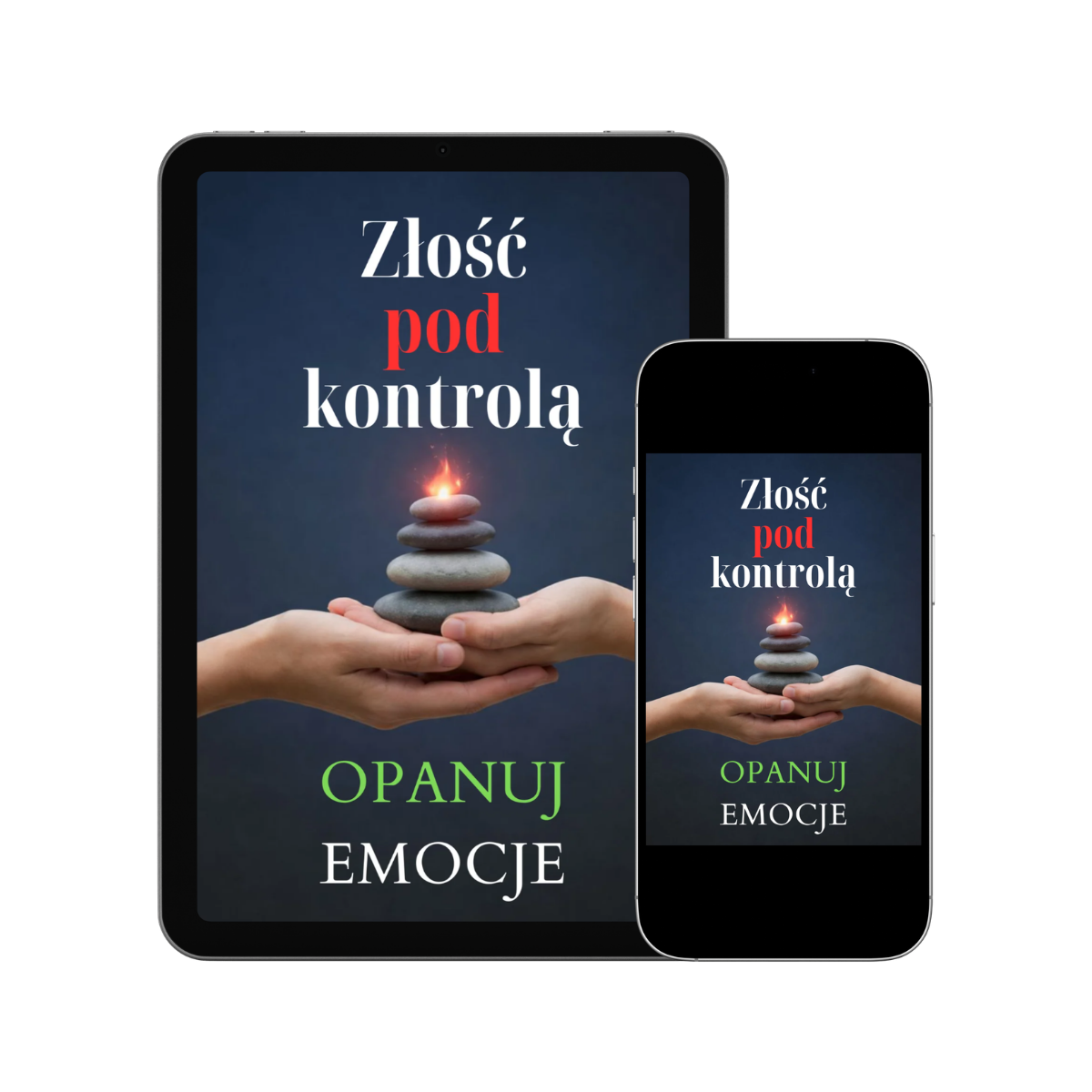 Złość pod kontrolą – opanuj emocje, okładka e-booka o radzeniu sobie z gniewem