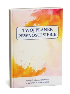 Okładka e-booka „Twój Planer Pewności Siebie” od TwojaEbookarnia.pl – planer rozwoju i budowania pewności siebie