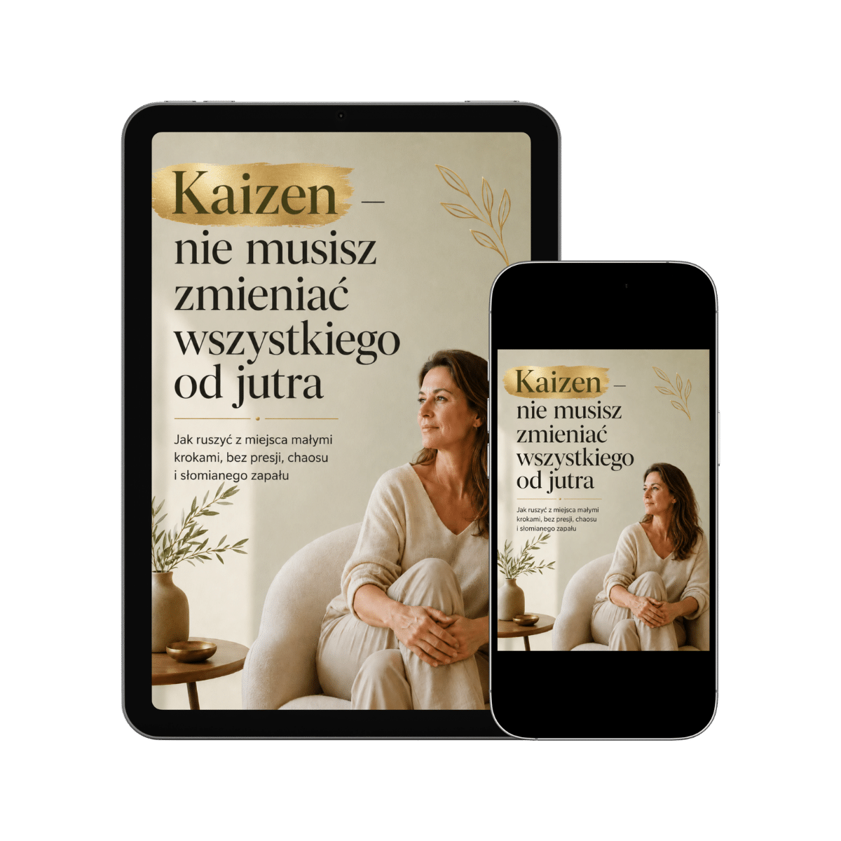 Okładka e-booka Kaizen – nie musisz zmieniać wszystkiego od jutra