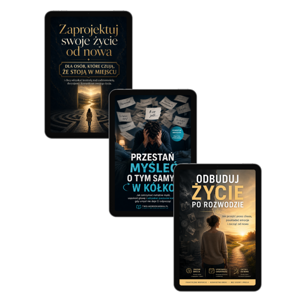 Odbuduj siebie po rozwodzie – pakiet 3 e-booków