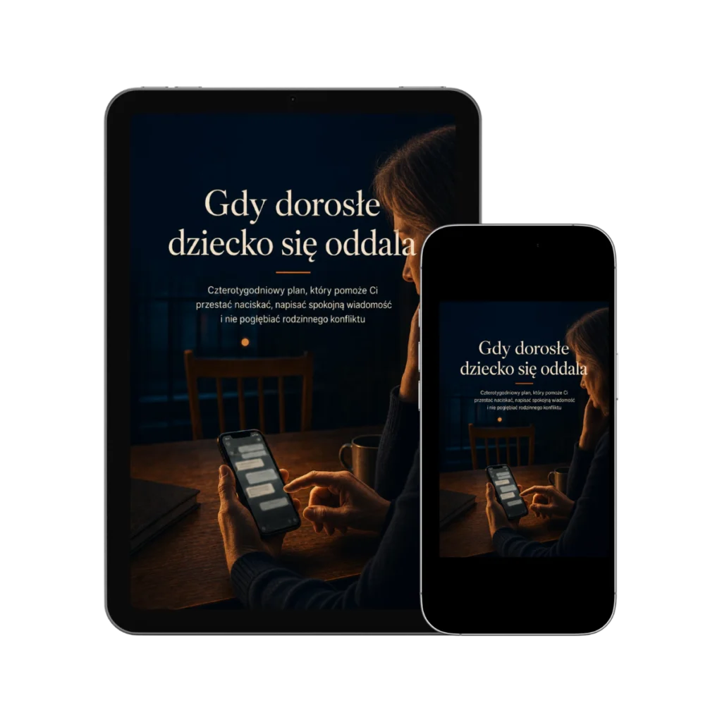 Gdy dorosłe dziecko się oddala - e-book dla rodziców