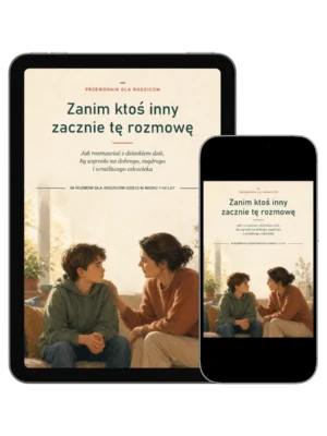 Okładka e-booka Zanim ktoś inny zacznie tę rozmowę - rodzic rozmawia z dzieckiem